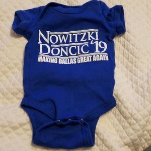 Dallas mavericks onesie